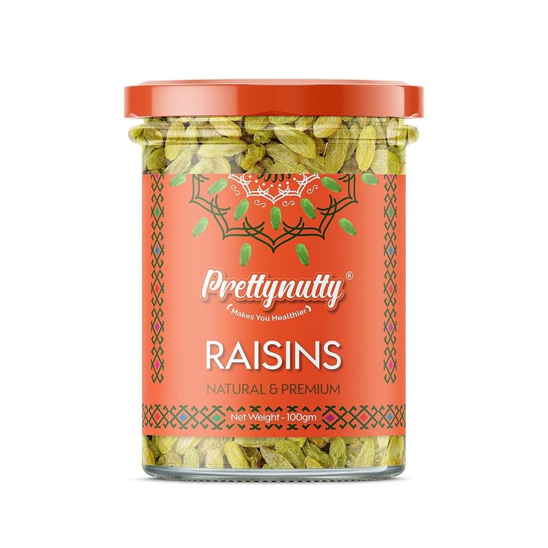 PrettyNutty Diwali Dry Fruits Gift 400g (Almonds, Cashews, Pistachios, Raisins-100 Each)