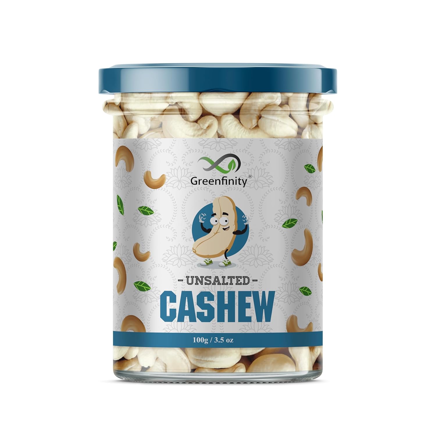 GreenFinity Premium Dry Fruits Combo Pack | Almonds, Cashews, Pistachios & Green Raisins | 100g | Healthy Snacks & Corporate Gifting
