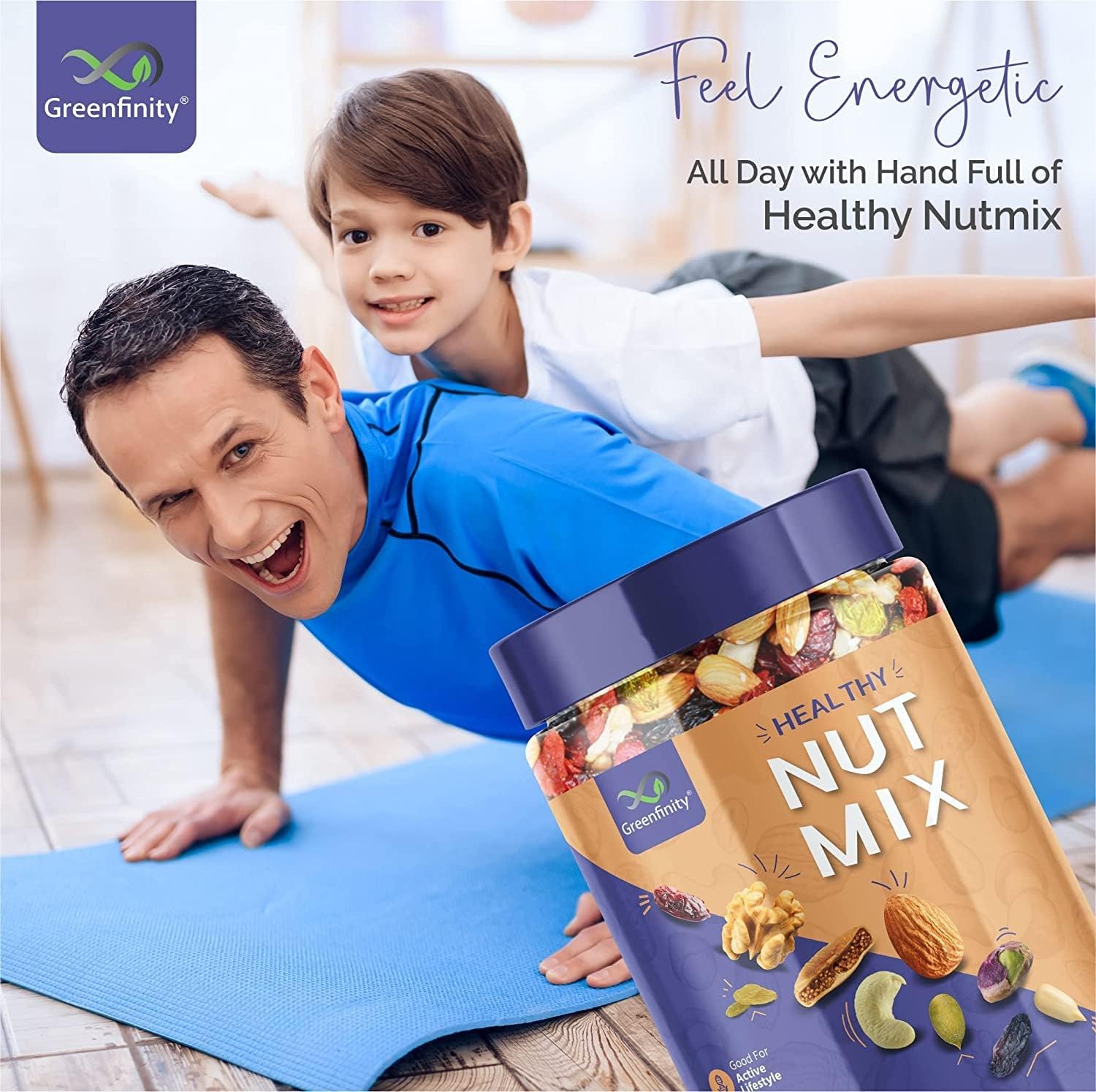 GreenFinity Premium International Healthy Nutmix 1Kg