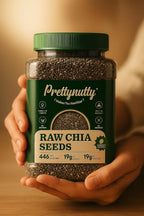 PrettyNutty Chia Seeds – 750g (Jar Pack)