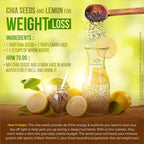 GreenFinity Healthy Seeds Combo- Chia Seed -175g  Basil Seeds - 200g (Pack of 2)