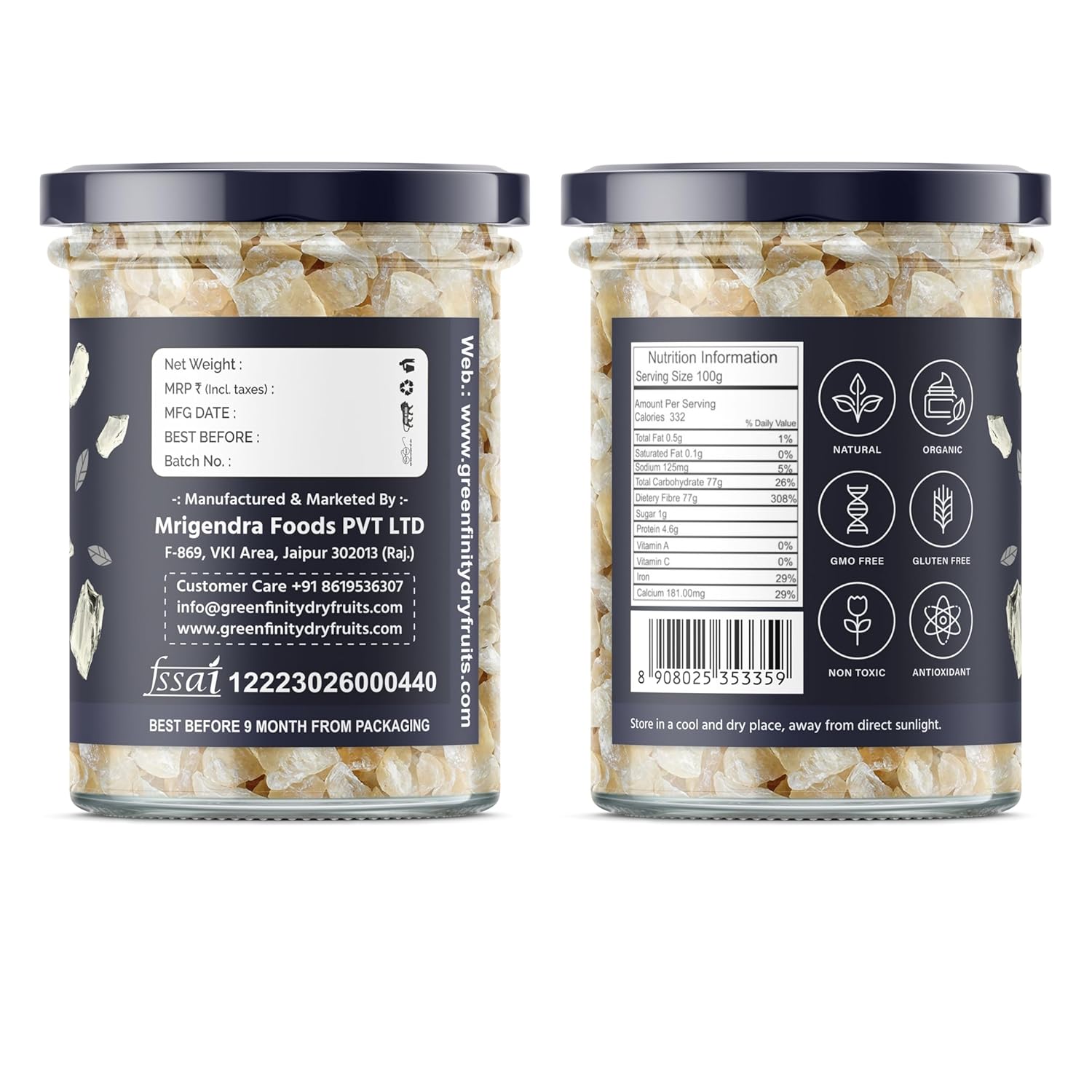GreenFinity Gond Katira (Tragacanth) - 200g