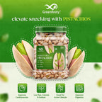 GreenFinity Fresh Whole Roasted Salted Pistachios - 500g