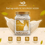 GreenFinity Seeds Combo, 2kg | Pumpkin 1kg (500gx2) Sunflower 1kg (500gx2)