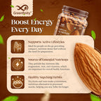 GreenFinity Fresh Almonds 500g (Pack of 2)