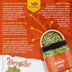 GreenFinity Fresh Raw Pumpkin Seeds 250 Gram (Pack Of 2)