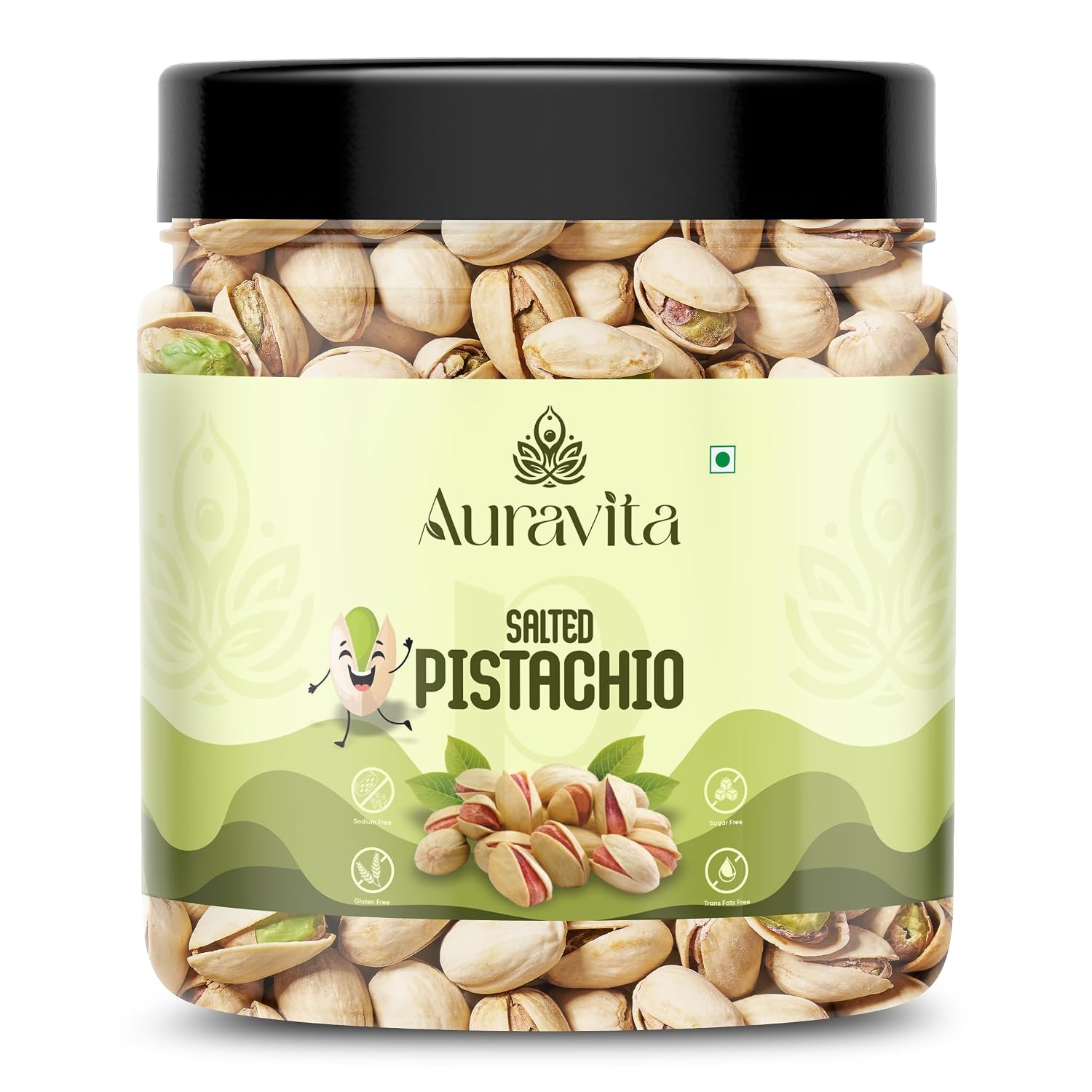 Auravita Premium Roasted & Salted Pistachios