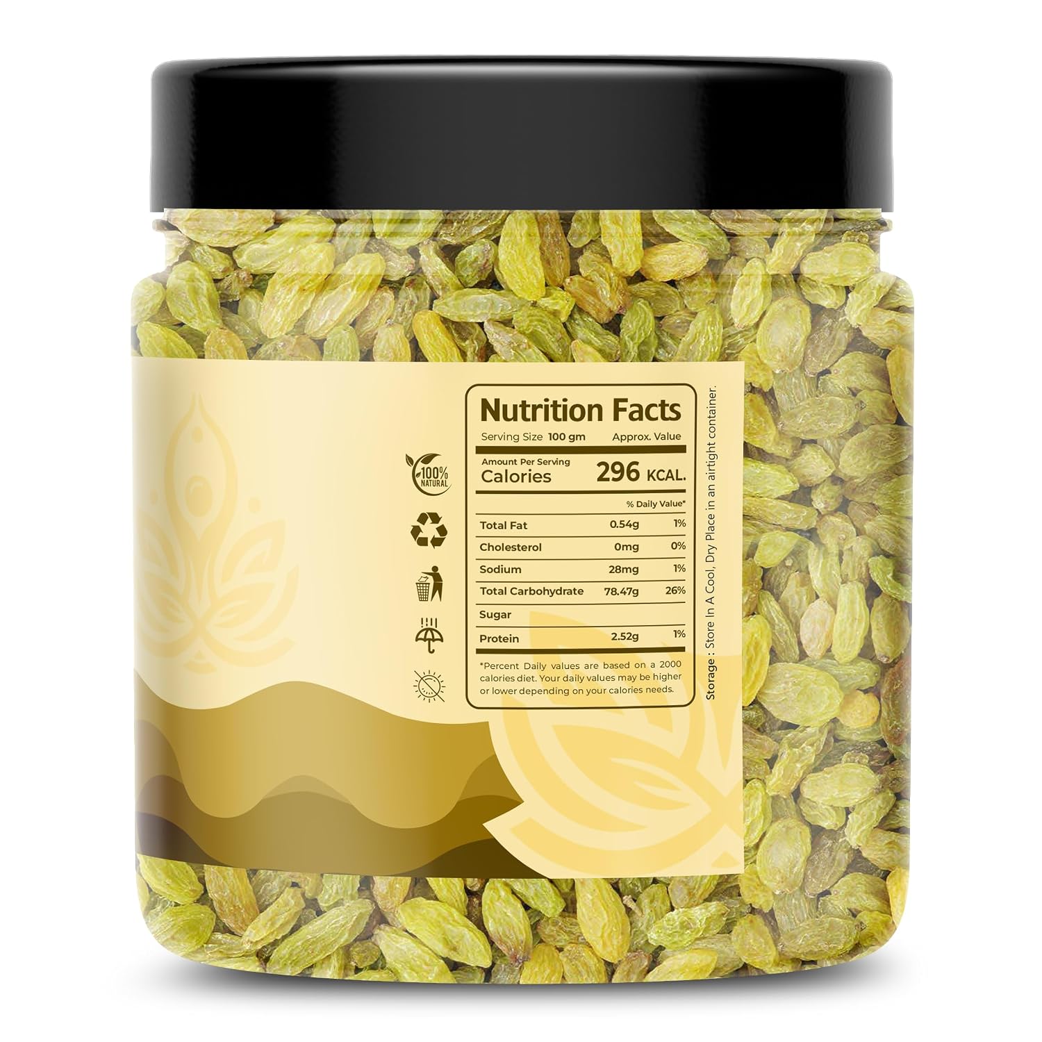 Auravita Healthy Green Raisins