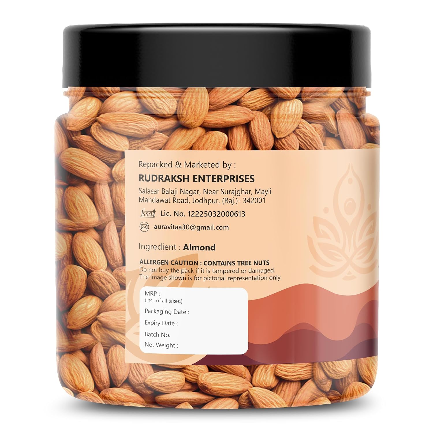 Auravita Premium Whole Almond