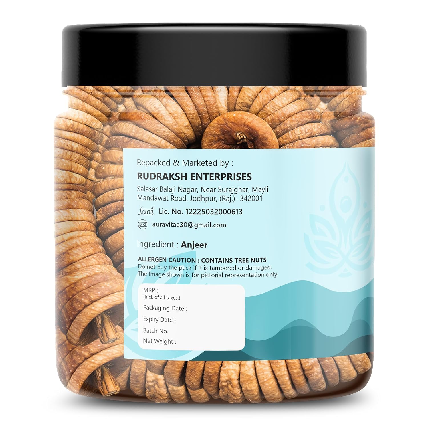 Auravita Naturally Dried Premium Anjeer