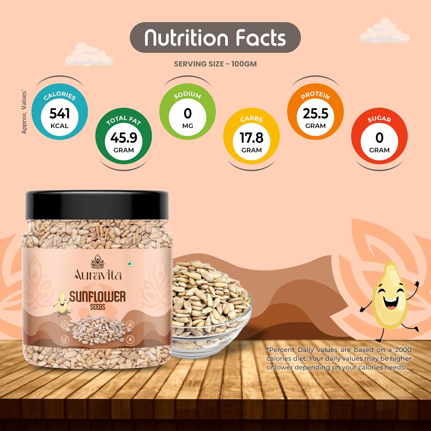 Auravita Premium Sunflower Seeds