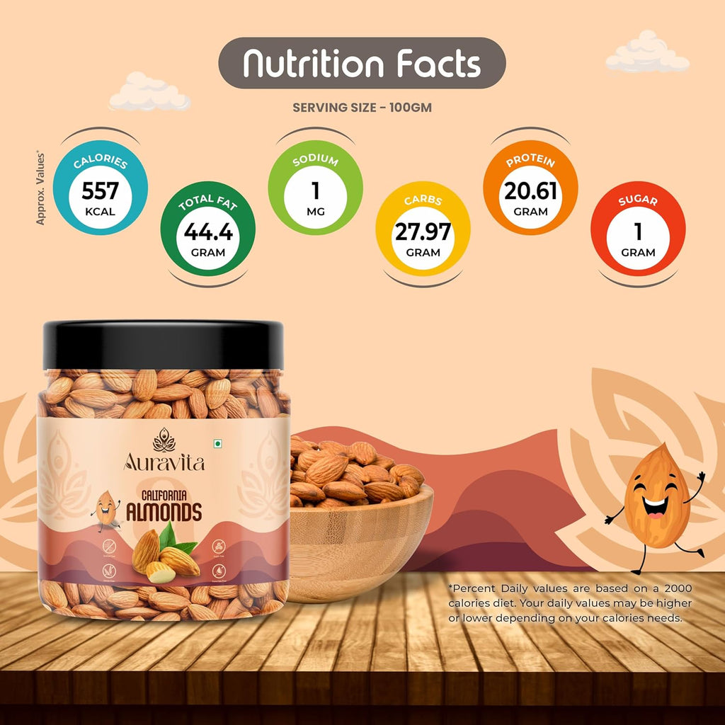 Auravita Premium Whole Almond