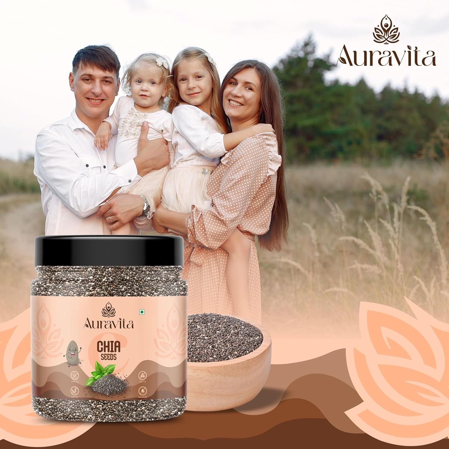 Auravita Premium Chia Seeds