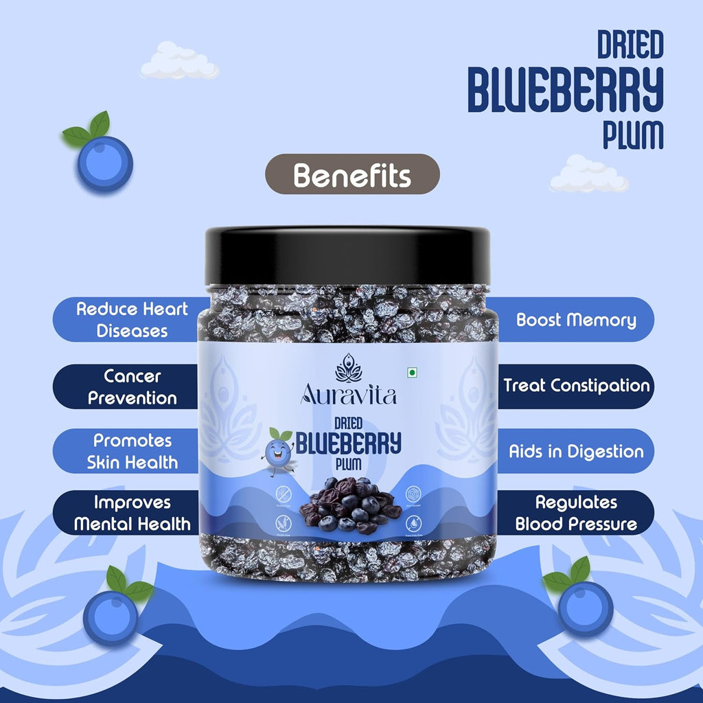 Auravita Premium Dried Blueberry Plum