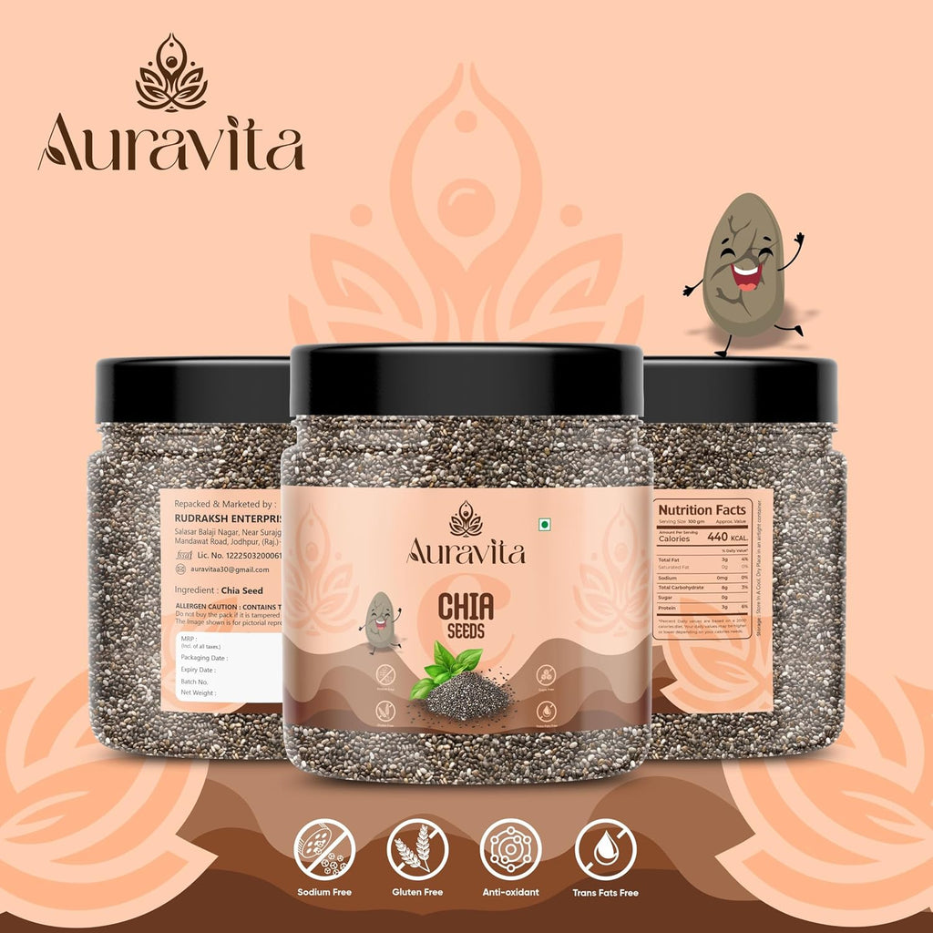 Auravita Premium Chia Seeds
