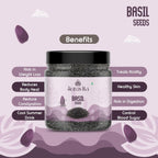 Auravita Premium Raw Sabja Basil Seeds