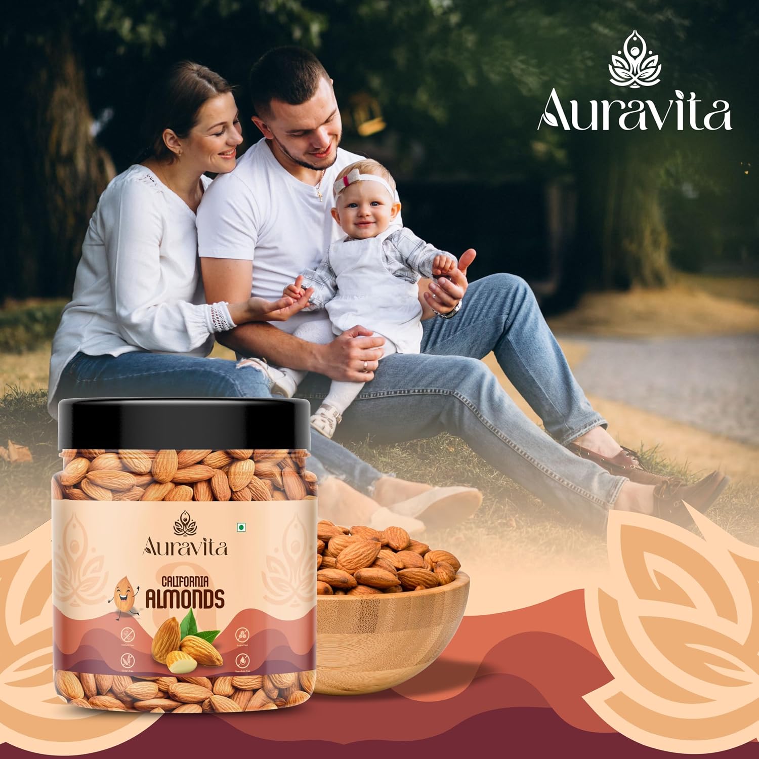 Auravita Premium Whole Almond