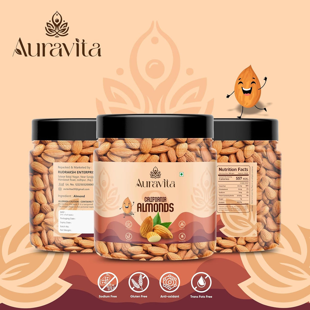 Auravita Premium Whole Almond
