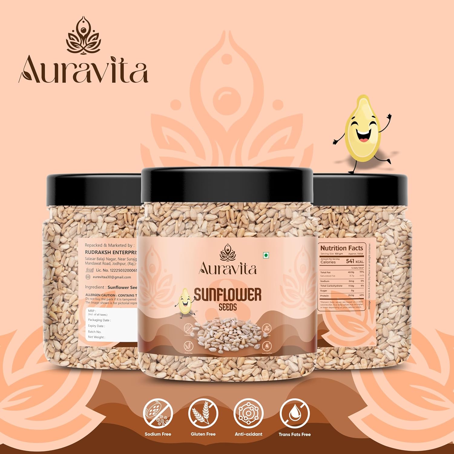 Auravita Premium Sunflower Seeds